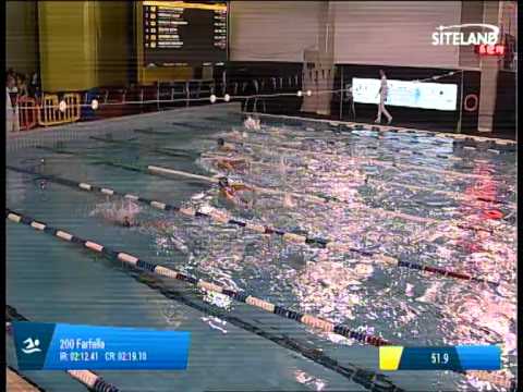 Serie 3 dei 200 Farfalla Ragazzi F - 7° Trofeo SOGEIS Montichiari