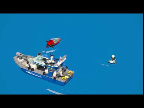 LEGO City Partol Boat (276 Blocks)