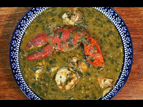 The Ultimate Seafood Callaloo #tastyTuesdays | CaribbeanPot.com