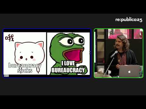 re:publica 25: Michael Kolain - Starke Ministerien, schwaches Parlament