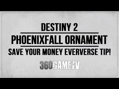 Destiny 2 Phoenixfall Warlock Ornament - Save Your Money Eververse Tip!