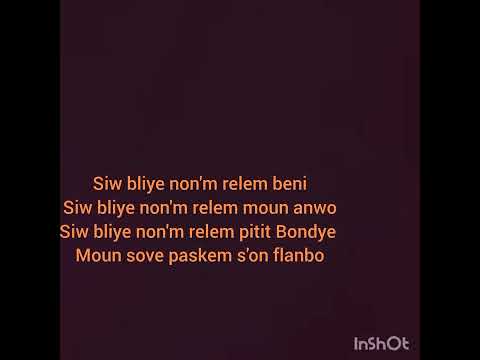 siw bliye non'm lyrics #fre Gabe feat Valeus sisters