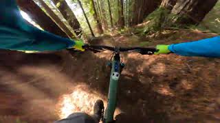 Aptos CA MTB 4K 1st time on Hidden Gem. Chasing @4Zero8MTB and @andrdlg9