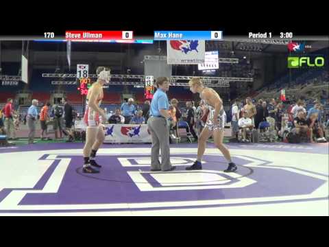 Junior 170 - Steve Ullman (Colorado) vs. Max Hane (Oregon)