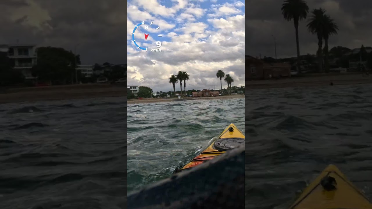 Diving bow fun! #kayak #seakayak #surfing