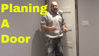 Planing A Door To Fit-Fixing A Sticking Door
