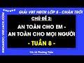 Vở bài tập Hoạt động trải nghiệm Lớp 5 Tuần 8 - Trang 18, 19