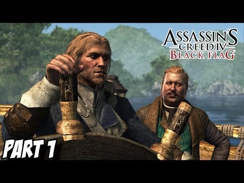 Assassin's Creed 4 Black Flag Gameplay Walkthrough Part 1 - Sequence 1 (PS4)