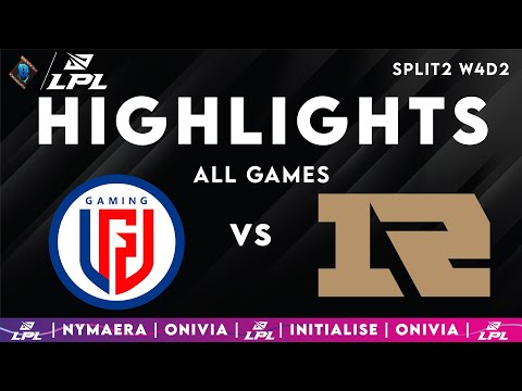 LGD vs RNG ALL GAMES Highlights | LPL 2025 Highlights  | LGD Gaming vs Royal Never Give Up by Onivia