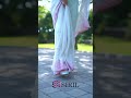 Siril Embroidered Embellished Bollywood Georgette Saree Green Pink Silver