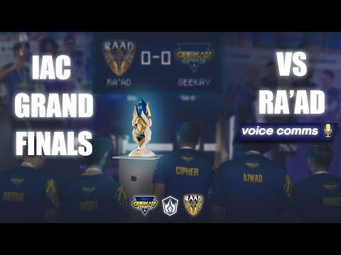 IAC Grand-Finals 2023 🔥🔥Vs RAAD ⚡️⚡️