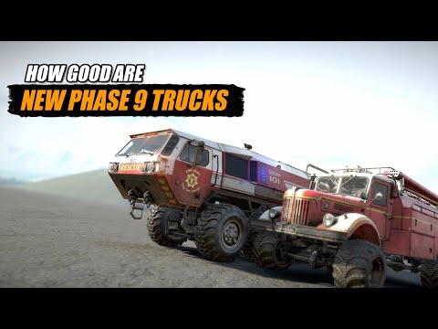 Snowrunner How good are new Phase 9 Trucks