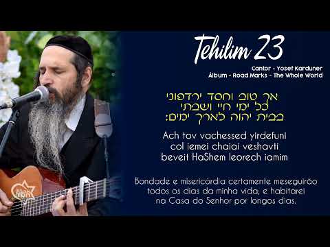 MIZMOR LEDAVID SALMO 23 (Hebraico e Português)| Yosef Karduner מזמור לדוד