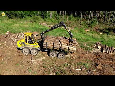 Sampo Rosenlew FR48 14-Tonne Forestry Forwarder - Image 2