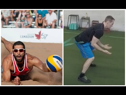 Volleyball Defense Drills With Bands | Reid’s Workouts