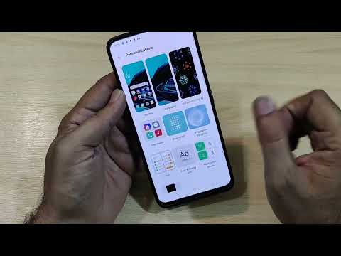 Oppo Reno 2f Font size Style change setting internet speed monitor Hindi Urdu