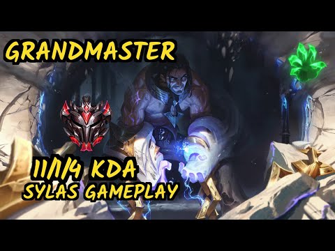 Jensen (SYLAS) vs ZYRA - 11/1/4 KDA MID GAMEPLAY - NA Ranked GRANDMASTER