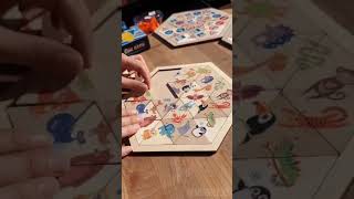 Пазл деревянный "Овощи, фрукты, ягоды" (Занимательные треугольники) 00778