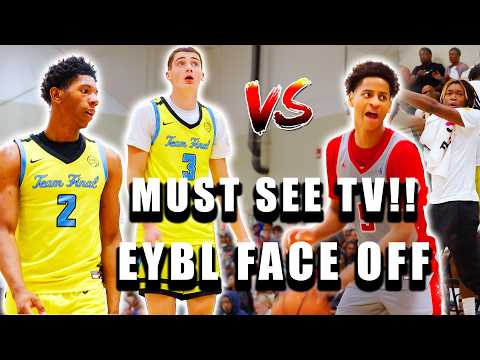 Kiyan Anthony and Jake West Face Off at EYBL Team Final vs Team Melo Nike Peach Jam