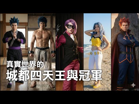 真實世界的城都四天王與冠軍阿渡