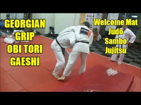 OBI TORI GAESHI USING GEORGIAN GRIP