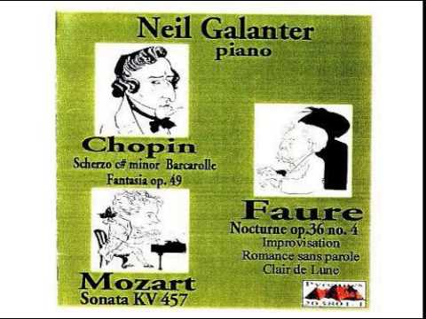 Chopin: Barcarolle op. 60 - Neil Galanter, pianist