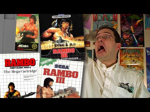 Rambo - NES - Angry Video Game Nerd (AVGN)
