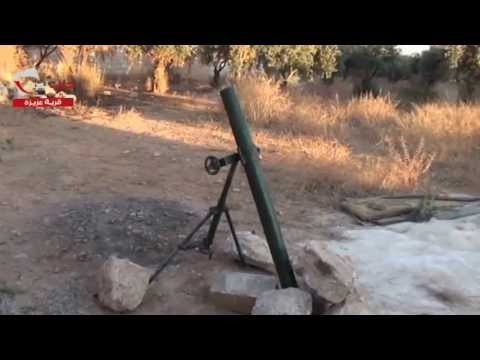 استهداف نقاط قوات النظام في مطار النيرب العسكري بوسطة قذائف الهاون من قبل لواء رواد الجنوب