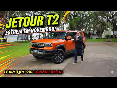 JETOUR T2 (G700) CHEGOU! Tudo sobre o SUV que estreia em Novembro!