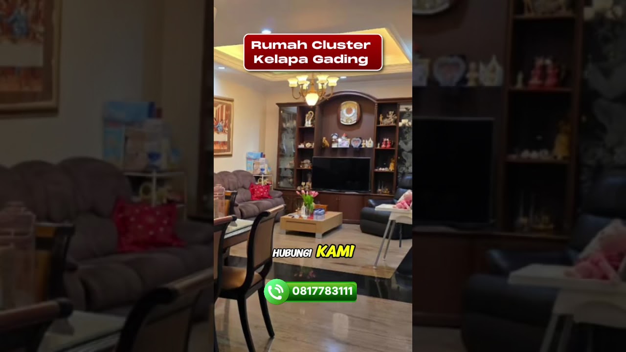 Jual Artha Gading Villa Cluster Hub 081778xxxx