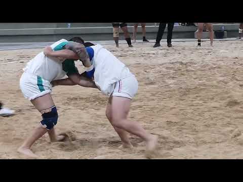 La lucha, un deporte que ya practicaban los aborígenes canarios (luchada Benchomo-Brisas del Teide)