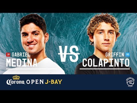 Gabriel Medina vs. Griffin Colapinto - Round of 32, Heat 3 - Corona Open J-Bay 2019