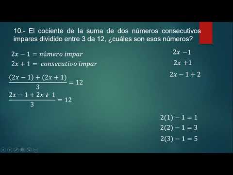 Planteamiento de ecuaciones lineales 10 super fácil