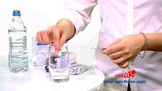 Die richtige Anwendung von ACC akut Hustenlöser