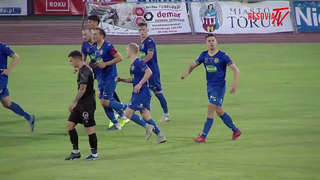 WIDEO: Elana Toruń - Apklan Resovia 2-2 [SKRÓT MECZU, BRAMKI]