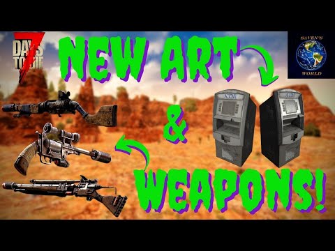 Alpha 20 Update News - Dev Stream 4 - Weapons & Environment Art