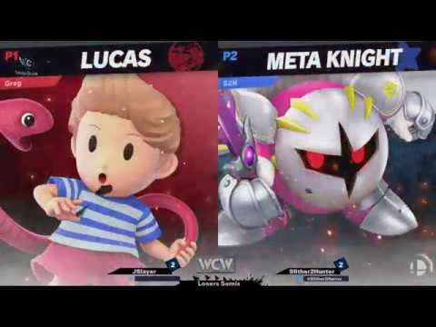WCW 54 - Jslayer(Lucas) VS S2H(Diddy Kong/Metaknight) Losers Semis