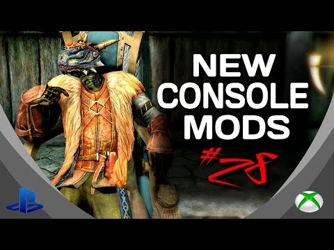Skyrim Special Edition: ▶️5 BRAND NEW CONSOLE MODS◀️ #28 (PS4/XB1/PC)