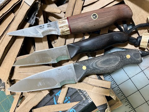 WC Knives AEB-L, CPM 3v snd  Magnacut Edge Retention Comparison