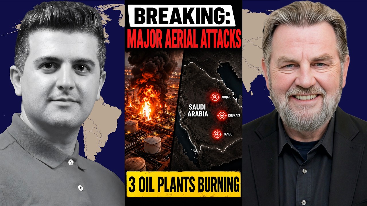 Larry Johnson: Major Aerial Attacks Rocks Saudi Arabia – 3 Oil Plants Burning Out of Control