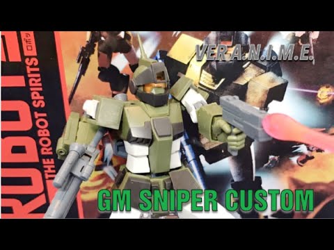 Robot Spirits RGM-79SC GM Sniper Custom (ver. ANIME) Review