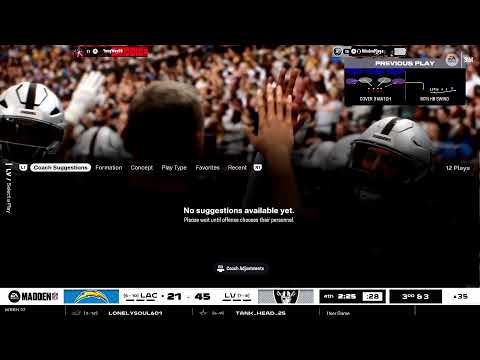 TTT26 Chargers @ Raiders wk 17