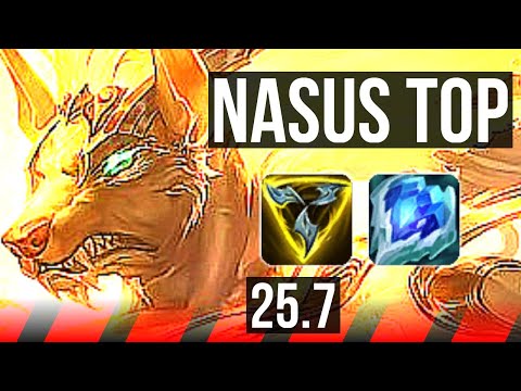 NASUS vs TEEMO (TOP) | NA Master | 25.7