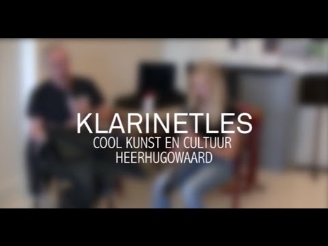 Klarinetles bij Cool kunst en cultuur