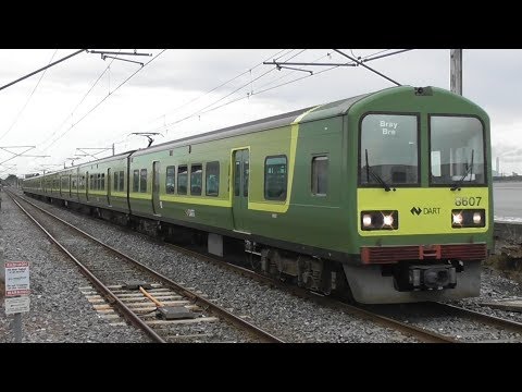 Irish Rail 8500 Class Dart Train 8607- Booterstown Station, Dublin