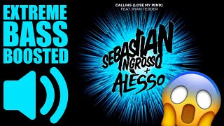 Sebastian Ingrosso &amp; Alesso ft. Ryan Tedder - Calling (Lose My Mind) (BASS BOOSTED EXTREME)🔥🔊🔥