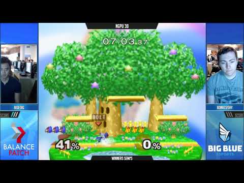 NGPU 30 SSBM - BigFoig (Falco) vs. BonkCushy (Pikachu) - Melee WSF