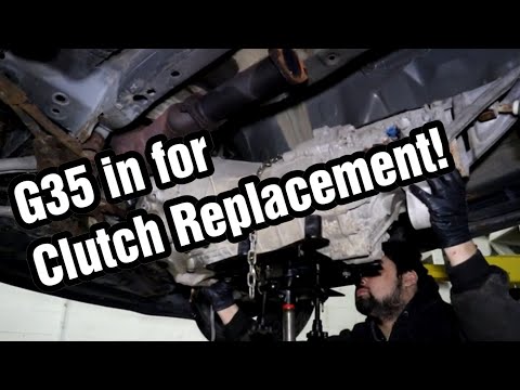 G35 clutch replacement