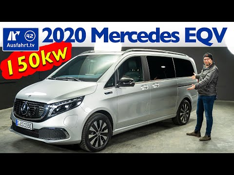 ⚡️⚡️⚡️ 2020 Mercedes-Benz EQV 300  - Kaufberatung, Test deutsch, Review, Fahrbericht Ausfahrt.tv