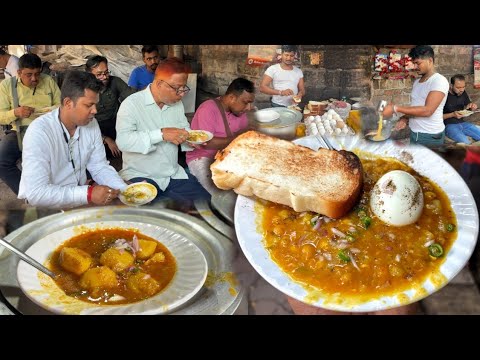 Best Early Morning Breakfast Place In Kolkata । Cheapest Breakfast । Indian Street Food